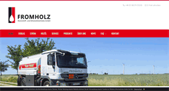 Desktop Screenshot of fromholz.de